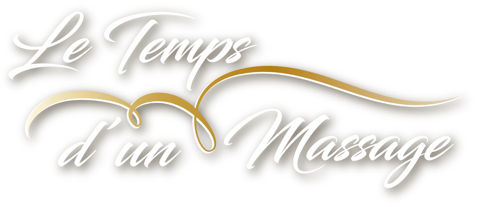 logo le temps d'un massage blanc or ombre v2